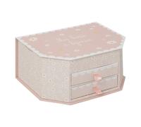 Atmosphera Boîte à bijoux enfants Lana 21 x 10 cm rose