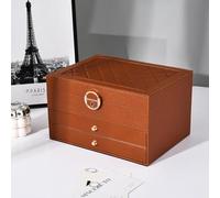 Boîte à bijoux à 3 couches, grandes boîtes for organisateur de boucles