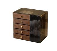 Boîte à bijoux à 5 couches, organisateurs de bijoux et boîte de rangement