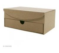 Boîte à bijoux à compartiments - 19 x 12,5 cm G