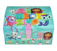 Boîte à bijoux avec code Kids Licensing Gabbys Dollhouse Turquoise 20x14x12 cm