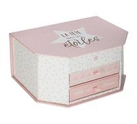 Boîte à Bijoux Enfant Carton - 21-6x10-4 cm - Atmosphera créateur d'intérieur