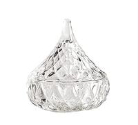 Boite A Bijoux Bijoux Coffret Boîte À Bijoux En Verre 3 Pièces Avec Couvercle Boîte À Bijoux En Forme De Goutte D'eau Porte-bijoux À Bijoux Transparent. Organisateur Bijoux ( Blue : 3pcs , Size : 8x8c