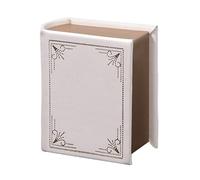 Boîte à bijoux - Boîte à bagues de 3,5 cm, rangement réutilisable pour bague de fiançailles, support de rangement pour bijoux en forme de livre | Bote à bagues robuste avec fermeture magnétique pour