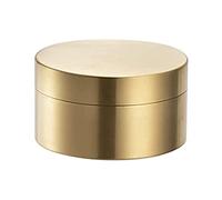 Boîte à bijoux Boîte de rangement de bijoux ronde Boîte de rangement de médicaments et de thé Conteneur de stockage hermétique Petites boîtes à bibelots Organisateurs et rangement de bijoux (taille :