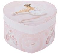 Trousselier - Boîte à musique Danseuse étoile phosphorescente - Rose