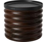 Umbra Tesora Rangement en Bois, boîte à Bijoux empilable, Noir/Noyer