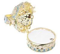 Boîte à Bijoux Couronne en Alliage, Légère, Compacte, Portable, Mariage