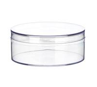 Boîte à bijoux en acrylique transparent en forme de cœur/rond avec couvercles pour bonbons pilules et petits bijoux organisateurs