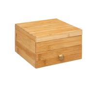 FIVE Simply Smart Boîte à bijoux Jangal Bambou 15 cm Naturel Beige G
