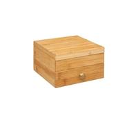 FIVE Simply Smart Boîte à bijoux Jangal Bambou 15 cm Naturel Beige G