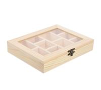 Boîte À Bijoux en Bois À Faire Soi-même for Le Rangement De Compartiments Non Finis avec Couvercle Sûre Et Lisse for Les Projets Créatifs Et Les Activités Manuelles