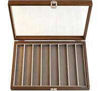 BoîTe à Bijoux en Bois avec 1 à 8 Tiroirs, Grand Coffret de Rangement pour Bijoux PréCieux, Styles VariéS(1 Layer G)
