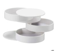 YAMAZAKI Boîte à bijoux Tower ABS Blanc Taille Unique