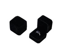 Boîte à bijoux en velours pliable for boucles d'oreilles et bagues, idéale for l'emballage de mariage pour Mariage,Proposition