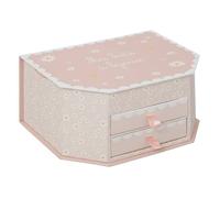 Boîte à bijoux enfants ""Lana"" 21x10cm rose - Atmosphera Créateur d'intérieur
