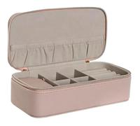 Boîte à bijoux - HOME ESPRIT - Rose clair - 10 x 20,5 x 6 cm - Multicolore - 2 pièces