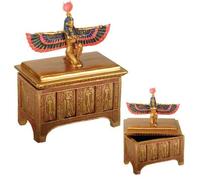 Boîte à Bijoux Isis égyptienne - Figurine de Collection Statue d'Égypte