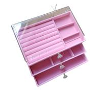 Boîte à Bijoux Jewelry Box Three-layer Three-drawer