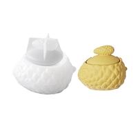 Boîte À Bijoux Moule En Résine Avec Couvercle Boîte De Rangement En Silicone Moule De Récipient De Tasse De Bougie Pour Le Moulage De Résine Moules De Gypse En Béton Moules De Résistance À La