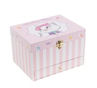 Boîte à bijoux musicale - AMADEUS LES PETITS - Mia - Rose - Carton - Mélodie enchanteresse
