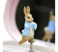 Trousselier Boîte à bijoux musicale Pierre Lapin (Peter Rabbit) Musique Roméo & Juliette Colori Rose