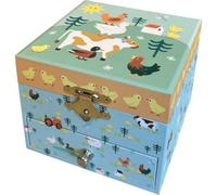 Boîte à bijoux musicale Ferme