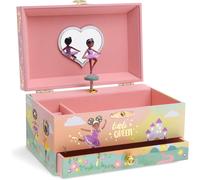 - Boîte À Bijoux Musicale Pour Enfant, Hiboux Et Animaux De La Forêt, Avec Tiroir De Rangement - Mélodie Ah ! Vous Dirai-Je, Maman