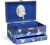 - Boîte À Bijoux Musicale Pour Enfant, Hiboux Et Animaux De La Forêt, Avec Tiroir De Rangement - Mélodie Ah ! Vous Dirai-Je, Maman
