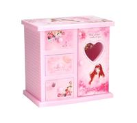 Boîte à bijoux musicale pour filles, boîte à musique ballerine rotative avec tiroirs, cadeau de jouet pour chambre de princesse pour les 3 à 8 ans, anniversaire, souvenir, rangement créatif et amusant
