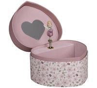 Boîte à bijoux musicale rose TU