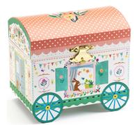 Boîte à bijoux musicale Roulotte enchantée