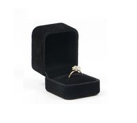 Boîte à bijoux pour bague Le noir