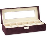 Boîte à bijoux pour montres VELVET, 30 x 11 x 8 cm