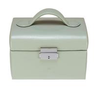 Boîte à bijoux - WINDROSE - Merino Moda - 15 cm - Couleur Salbei - Miroir intégré