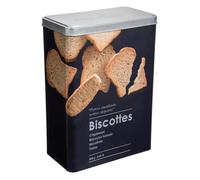Boîte à Biscottes ""Relief II"" 24cm Noir