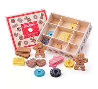 Bigjigs Toys – Boîte à biscuits en bois G