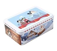 Boite à biscuits - PATISSE - Vide - Métal - Décor Alsace