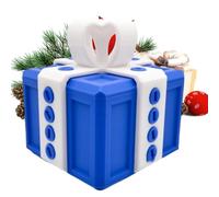 Boîte à Blagues, Farces et Attrapes Jouet De Fête Puzzle Défi Drôle Imprimé | Boîte Porte-Cartes Farce Et Attrape Drôle Pour Fêtes Vacances Anniversaire Noël Halloween Bleu et blanc