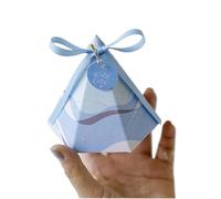 Boîte à bonbons Coffret cadeau, petites boîtes avec ruban for fête d'anniversaire d'enfants, idéal for emballer des cadeaux(100PCS)