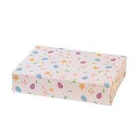 Boîte à bonbons Decora 0346084 23 x 16 x 5 cm h Fleurs et œufs