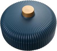 Boîte à bonbons, plateau de service de collations, plateau à 3 grilles avec couvercle, boîte de rangement indépendante for noix, bonbons, fruits, for un usage quotidien (couleur : C) (couleur : H) (S