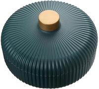 Boîte à bonbons, plateau de service de collations, plateau à 3 grilles avec couvercle, boîte de rangement indépendante for noix, bonbons, fruits, for un usage quotidien (couleur : C) (couleur : H) (S