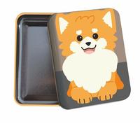 Quo Vadis Boîte métal Kawaii Chien 8x10x2,5 cm