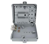 Boîte à bornes à fibre, plateau d'épissure à fibre optique IP65, FTTH anti-vieillissement étanche pour câble de dérivation en alliage PC, boîte à fibre optique ABS intérieure et extérieure