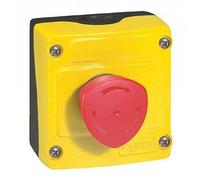 Boite à bouton équipée coup de poing pousser/tourner LEGRAND 024212