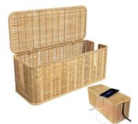 Boîte à câble cache-protecteur avec 2 fentes