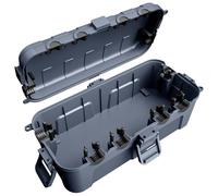 Boîte À Câbles Étanche Moyenne Pour L'Extérieur, Étanche Ip54, Résistante Aux Intempéries, Idéale Pour Protéger Les Rallonges, Les Multiprises Et Les Fiches Coudées (29 × 13,2 × 10[DYB981540]