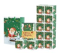 Boîte à Cadeaux à Ouverture Rapide 10 Pièces - Coffres à Billets Plaints Avec Sac - Cadeau Fête Saint Valentin Anniversaire Noël Fêtes Famille Amis