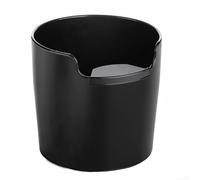 Boîte à café 12,5 x 12,5 x 12,5 cm, porte-filtre 2 en 1, conteneur de déchets et marc, base antidérapante pour la maison pour Barista